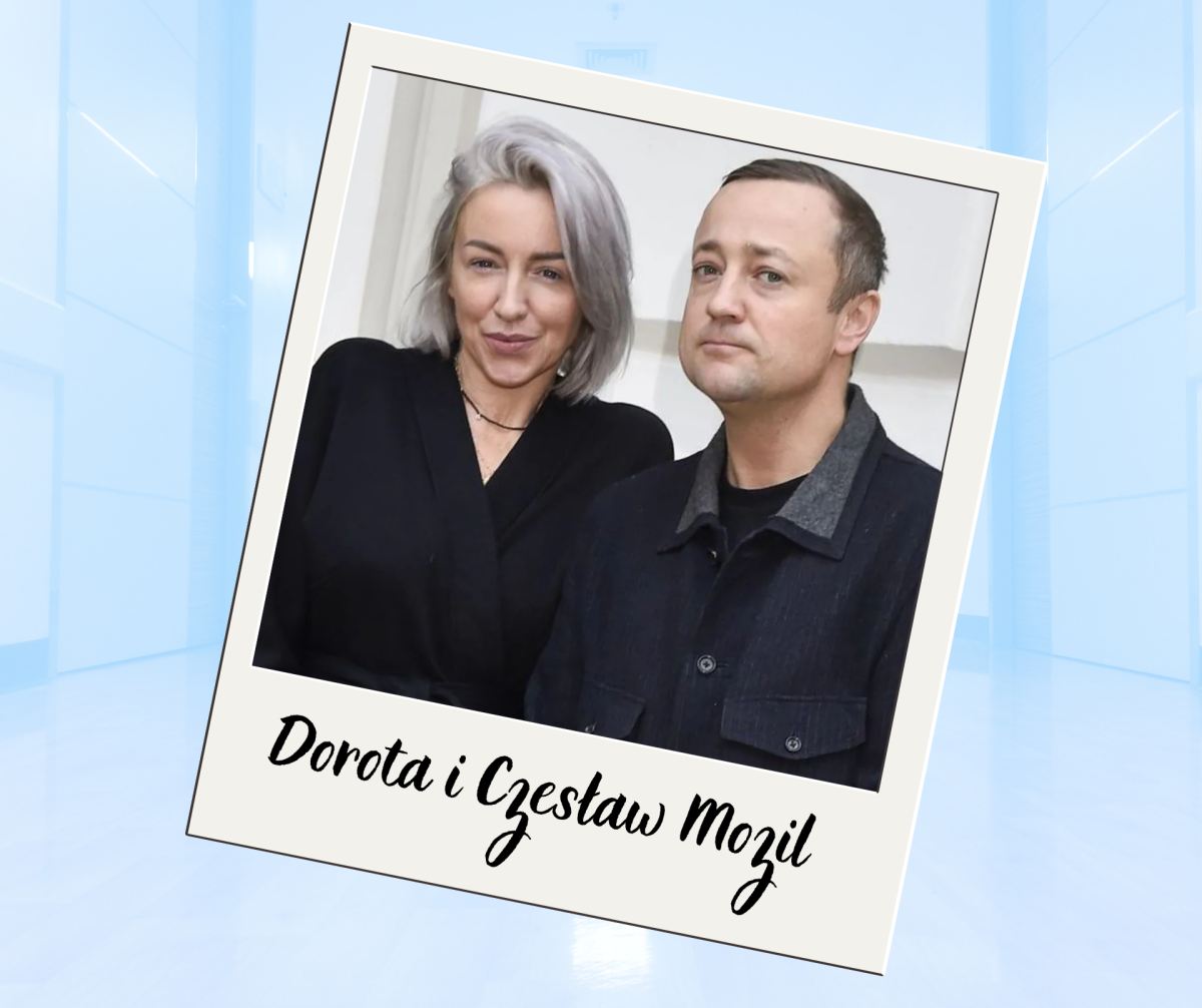 Czesław Mozil i jego żona Dorota nowymi pacjentami naszego Centrum Medycznego